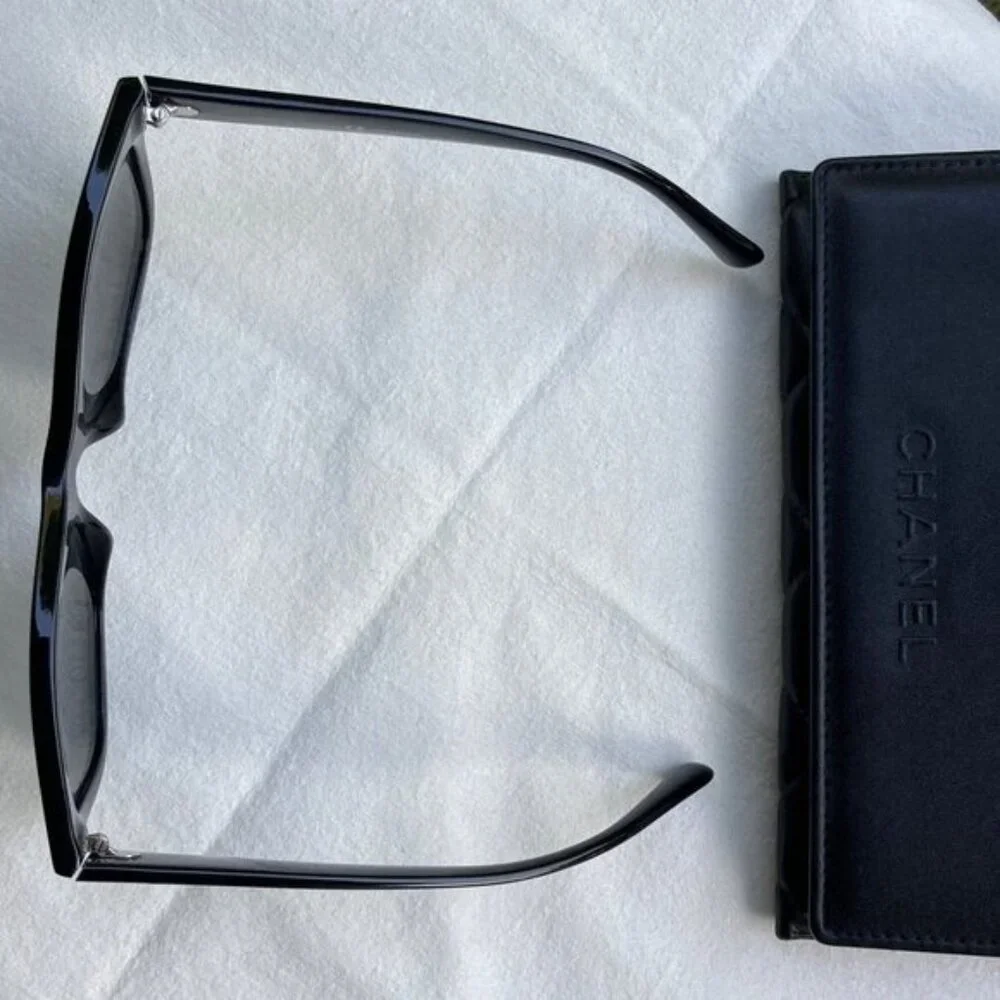 CHANEL Black Square 5380 Polarized Sunglasses - Picture 9 of 16